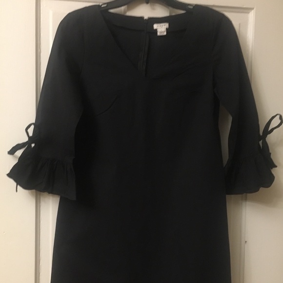 J. Crew Dresses & Skirts - J. Crew Little black dress 3 quarter sleeves